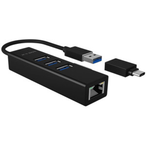 Icy Box IB-HUB1419-LAN