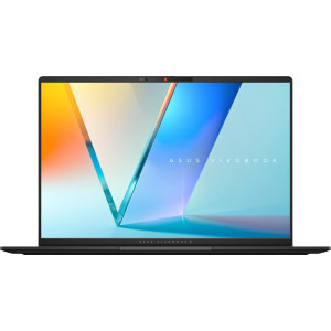 ASUS 16'' Vivobook S 16 OLED M5606KA, FHD+, Procesor AMD Ryzen™ Al 7 350 (16M Cache, up to 5.0 GHz), 24GB LPDDR5X, 1TB SSD, AMD Radeon 860M, No OS, Neutral Black
