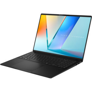 ASUS 16'' Vivobook S 16 OLED M5606KA, FHD+, Procesor AMD Ryzen™ Al 7 350 (16M Cache, up to 5.0 GHz), 24GB LPDDR5X, 1TB SSD, AMD Radeon 860M, No OS, Neutral Black