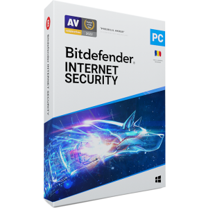 Antivirus Bitdefender Internet Security, 1 Dispozitiv, 1 An, Licenta noua, Retail