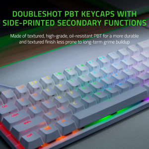 Razer Huntsman Mini Mercury Edition Linear Optical Switch ​Mecanica