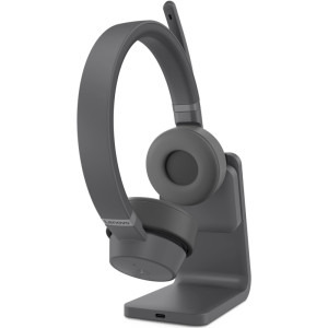 Lenovo Office/Call Center, Go Wireless ANC Storm Grey cu Stand de incarcare