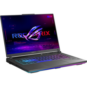 ASUS Gaming 16'' ROG Strix G16 G614JV, FHD+ 165Hz, Procesor Intel® Core™ i5-13450HX (20M Cache, up to 4.60 GHz), 16GB DDR5, 512GB SSD, GeForce RTX 4060 8GB, No OS, Eclipse Gray, 3Yr