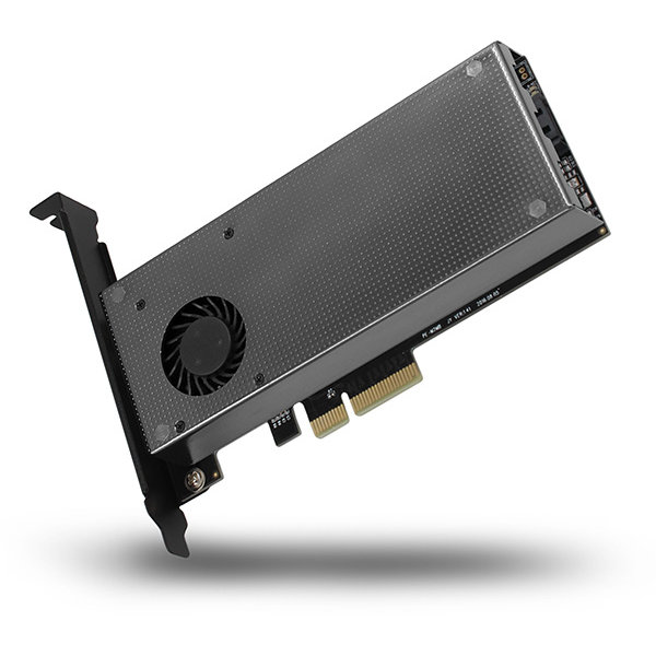 Adaptor AXAGON PCEM2-DC 1x PCI-E Male - 2x M.2 PCI-E/SATA