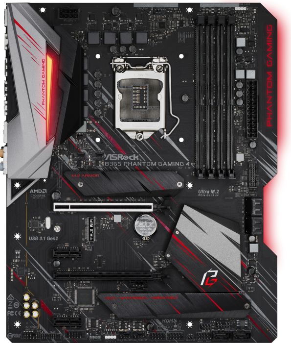 Placa de baza ASRock B365 PHANTOM GAMING 4