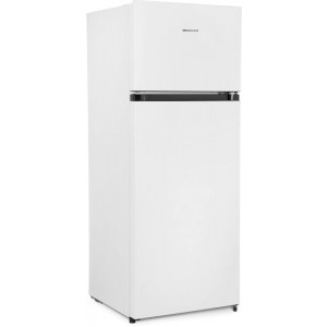 Heinner HF-205F+, 206 L, Clasa F, Iluminare LED, 143 cm, Alb