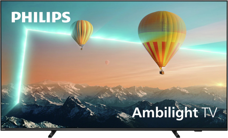 Televizor LED Philips Smart TV Android 75PUS8007/12 Seria PUS8007/12 189cm negru 4K UHD HDR Ambilight cu 3 laturi