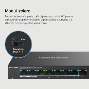 MERCUSYS Gigabit MS108GP