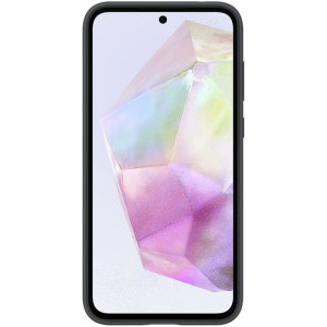 Samsung Capac protectie spate Silicon Black pentru Galaxy A35 5G