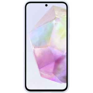 Samsung Capac protectie spate Silicon Light Blue pentru Galaxy A35 5G