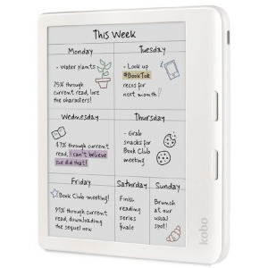 RAKUTEN KOBO Libra Colour, 7 inch Comfort Light PRO, IPX8, 32GB, Wireless, White