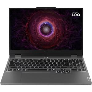 Lenovo Gaming 15.6'' LOQ 15ARP9, FHD IPS 144Hz G-Sync, Procesor AMD Ryzen™ 5 7235HS (8M Cache, up to 4.20 GHz), 16GB DDR5, 1TB SSD, GeForce RTX 4050 6GB, No OS, Luna Grey