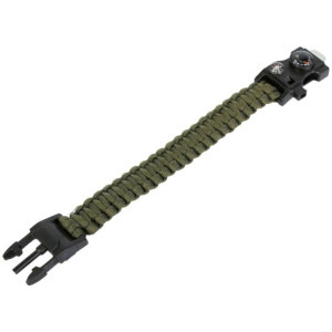 TechFit Bratara supravietuire paracord 5-in-1