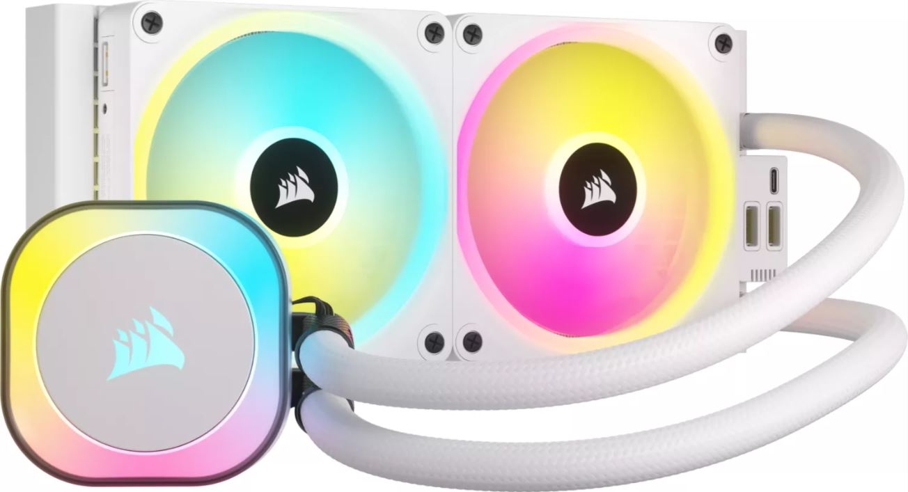 Cooler CPU Corsair iCUE LINK H100i RGB White