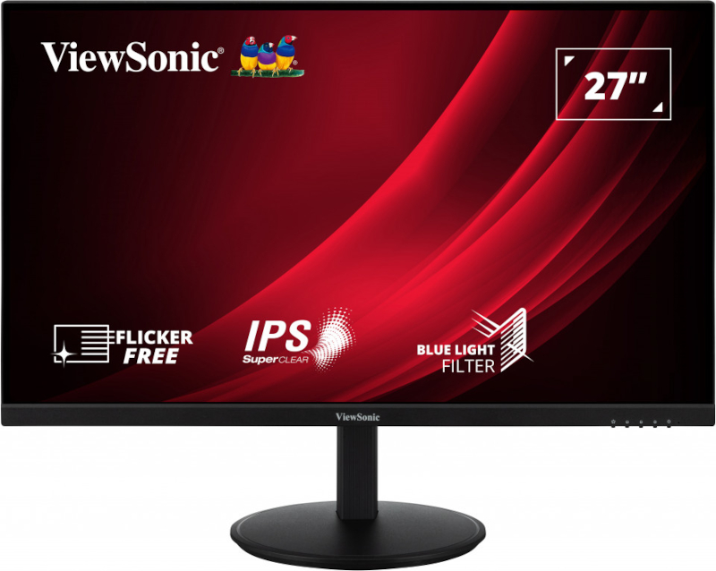 Monitor LED ViewSonic VG2709-2K-MHD 27 inch QHD IPS 5 ms 75 Hz HDR