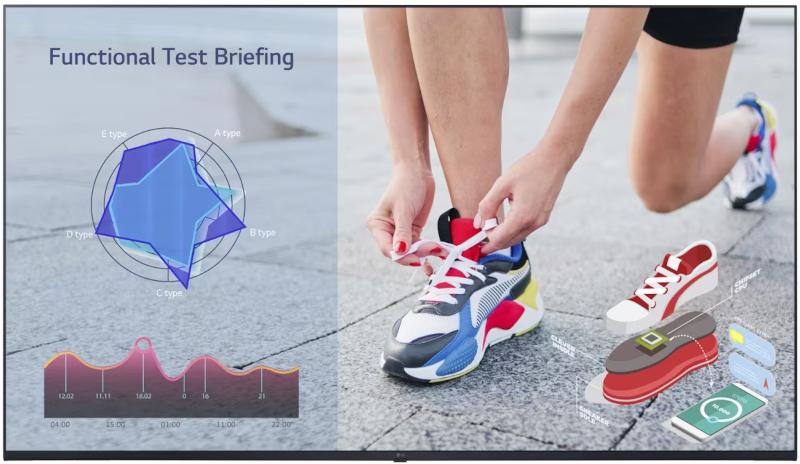 Monitor LED LG Smart 65UL3J-E 65 inch UHD IPS 8 ms 60 Hz