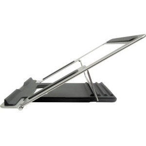 Inter-Tech NBS-100 din aluminiu Silver/Black