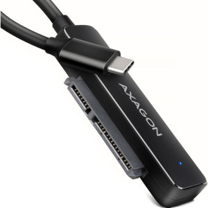 Adaptor AXAGON 1x USB Tip C 3.2 Male - 1x SATA-III 2.5 inch HDD/SSD Female, 0.2 m, negru