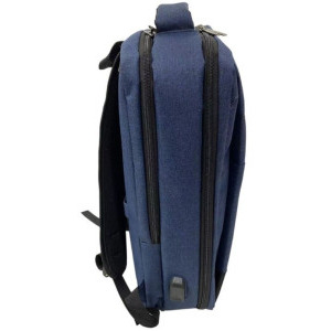 Spacer Rucsac notebook 17 inch New York Blue
