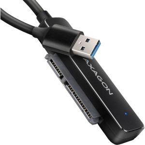 Adaptor AXAGON 1x USB 3.2 Male - 1x SATA-III 2.5 inch HDD/SSD Female, 0.2 m, negru