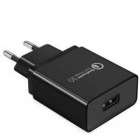 Incarcator retea Ugreen CD122, 1x USB, Quick Charge 3.0 18W, Black