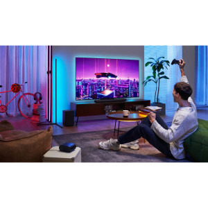TCL Smart TV QLED Mini LED 85C805 Seria C805 215cm gri-negru 4K UHD HDR