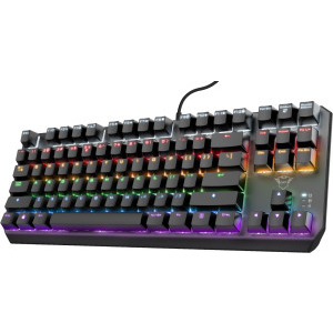 Trust GXT 834 Callaz RGB TKL Gaote Outemu Red Switch Mecanica
