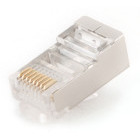 Accesoriu retea Gembird Mufa RJ45 ecranata pentru cablu S/FTP CAT6 100 buc