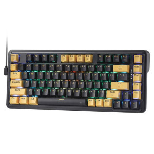 Redragon Elf PBT RGB Black Gold Switch Mecanica