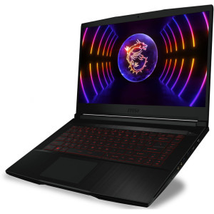 Laptop MSI Gaming 15.6'' Thin GF63 12UCX, FHD 144Hz, Procesor