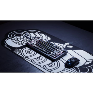 QwertyKey 75 HE Momo Hall Effect RGB Black Magnetic Switch Mecanica