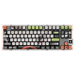 QwertyKey 80 Astro RGB Liniar Prelubrifiat V2 Switch Mecanica
