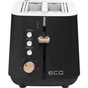 ECG Prajitor de paine Timber ST 2768 Black, 925W, Negru
