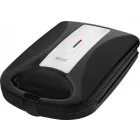 ECG Sandwich maker Family S4232, 1200W, Negru/Argintiu