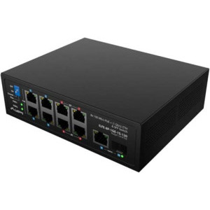 Lanberg Gigabit ILFE-8P-1GE-1S-120