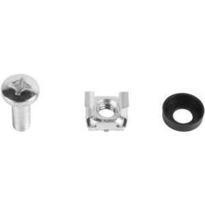 Lanberg AK-1303-S Set șuruburi montare 19", 20 buc, Argintiu