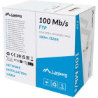 Cablu retea Lanberg Cablu retea F/UTP CAT5e 100m Grey