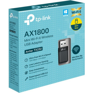 TP-LINK Archer TX23U Mini, Dual-Band AX1800, Wi-Fi 6