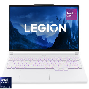 Lenovo Gaming 15.3'' Legion 5 15IAX11, WQXGA OLED 165Hz, Procesor Intel® Core™ Ultra 9 290HX Plus (36M Cache, up to 5.50 GHz), 32GB DDR5, 1TB SSD, GeForce RTX 5070 12GB, No OS, Glacier White, 3Yr Onsite Premium Care