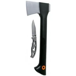 Fiskars Topor A6 Solid + Cutit Gerber Paraframe I