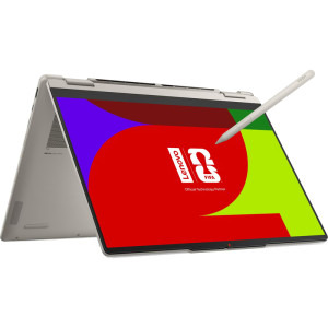 Lenovo 14'' Yoga 7 2-in-1 14AGP11, WUXGA OLED Touch, Procesor AMD Ryzen™ AI 5 435 (8M Cache, up to 4.5 GHz), 16GB LPDDR5X, 512GB SSD, AMD Radeon 840M, No OS, Seashell, 3Yr Onsite Premium Care