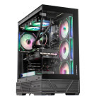 PC Gaming DRAGON Elite Esports Edition, AMD Ryzen 7 7700X3D 4.0GHz, 16GB DDR5, 1TB SSD, RX 9060 XT 16GB GDDR6, Iluminare RGB