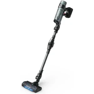 Rowenta X-Force Flex 10.80 RH7A35E0, vertical, 300W, 0.44L, Negru/Verde