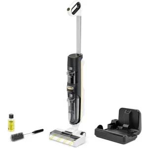 Karcher FCV 4 Dry, vertical cu mop, 180W, 0.45L, Alb/Negru