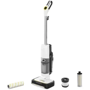Karcher SCV 4 Steam Vac, vertical cu abur, 1600W, 0.5L, Alb/Negru
