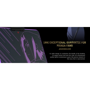 LexIP Sasuke Revenge Design by Tsume - Naruto Shippuden Black/Purple