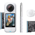 Camera video actiune Insta360 X4 Air Graphite White Starter Bundle