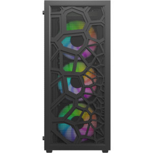 Gaming ZMEU Super Advanced Edition, AMD Ryzen 5 5500 3.6GHz, 32GB DDR4, 1TB SSD, RTX 5060 8GB GDDR7, Iluminare RGB