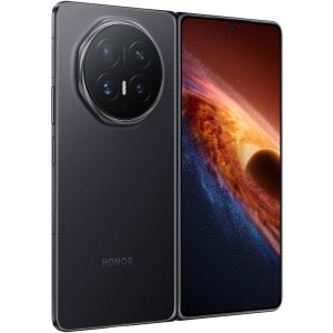 Honor Magic V6, 512GB, 16GB RAM, Dual SIM 5G, 4-Camere, Black + Casti HONOR Choice Earbuds Clip Purple incluse