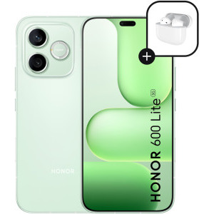 Honor 600 Lite, 256GB, 8GB RAM, Dual SIM, 5G, Tri-Camera, Sprout Green + Casti Honor Choice Earbuds X7e Active incluse